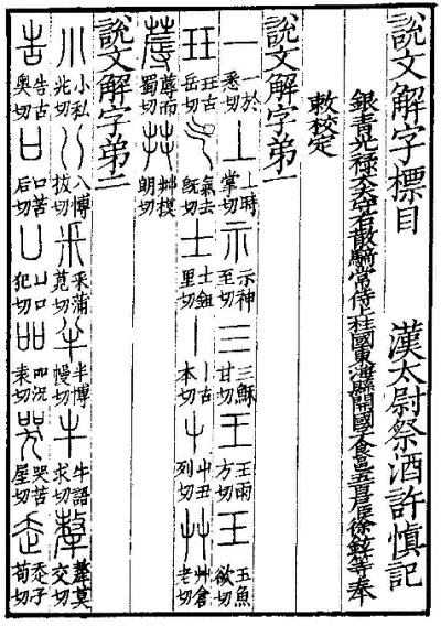 为方块字“寻根问祖”